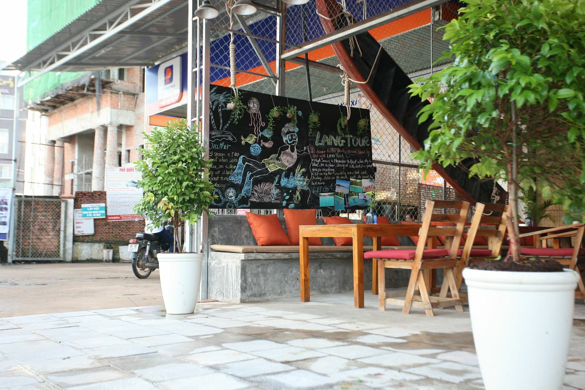 Langchia Hostel Phú Quốc Eksteriør billede